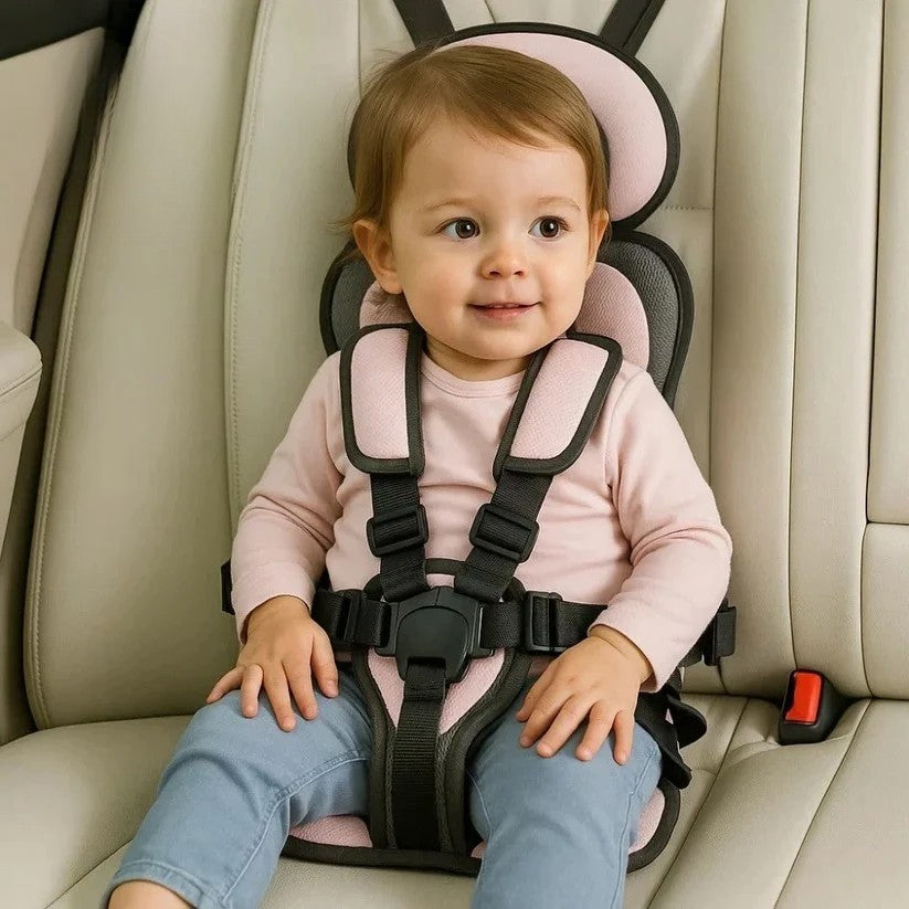 Kindersitz | Faltbarer Reisesitz für unterwegs | Schnell montiert mit Gurtsystem | GoSeat