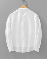 Kiyoto Cotton-Linen Popover Shirt