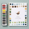 Kunstbuch | Aquarell Workbook Anfänger | Schritt für Schritt Malbuch | AquaBliss