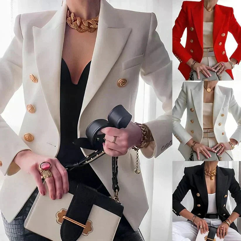 Lorana | Elegant Ladies Blazer with Double Buttons 7