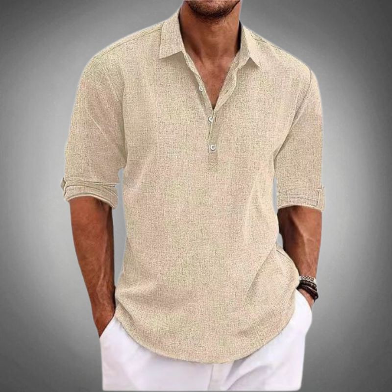 Luca | Heren Poloshirt met Klassieke Pasvorm voor Zomer 4