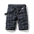 Men's Plaid Outdoor Shorts – Lightweight, Breathable Fabric, Durable Design for Hiking and Casual Wear 2