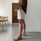 Men's Linen Drawstring Shorts – Lightweight, Breathable Fabric for Comfort, Casual Style, Available in S-XL 2