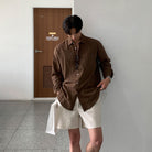 Men's Linen Drawstring Shorts – Lightweight, Breathable Fabric for Comfort, Casual Style, Available in S-XL 4