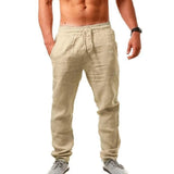 Men's Linen Trousers for Spring/Summer Comfort 1
