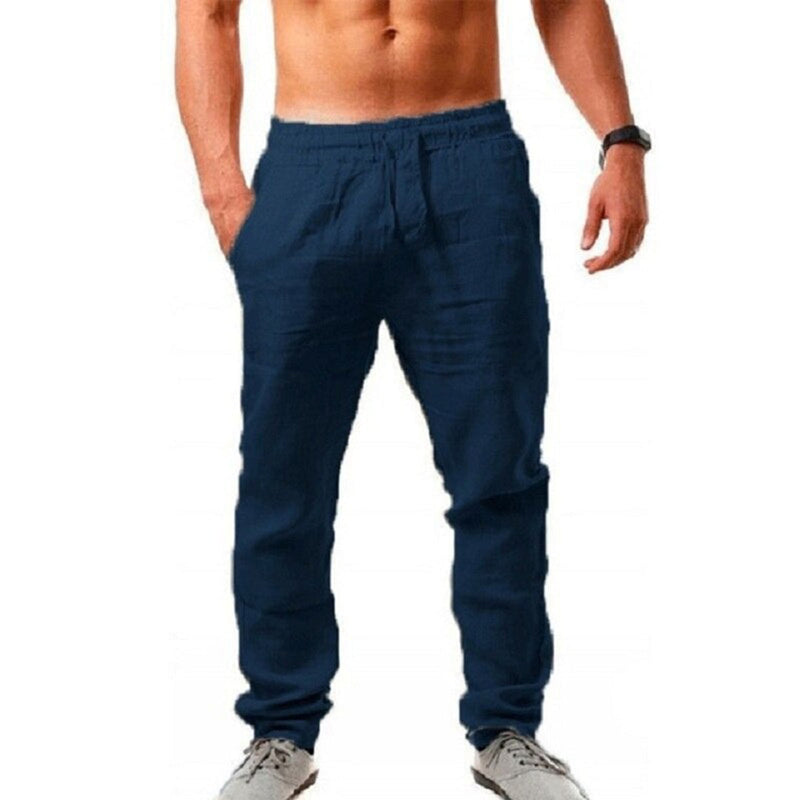 Men's Linen Trousers for Spring/Summer Comfort 4