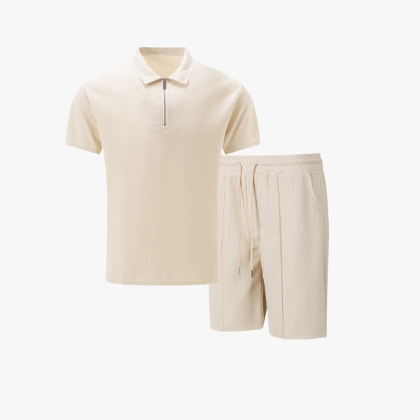Men's Polo Shirt and Shorts Co-ord Set 1