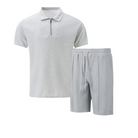 Men's Polo Shirt and Shorts Co-ord Set 7