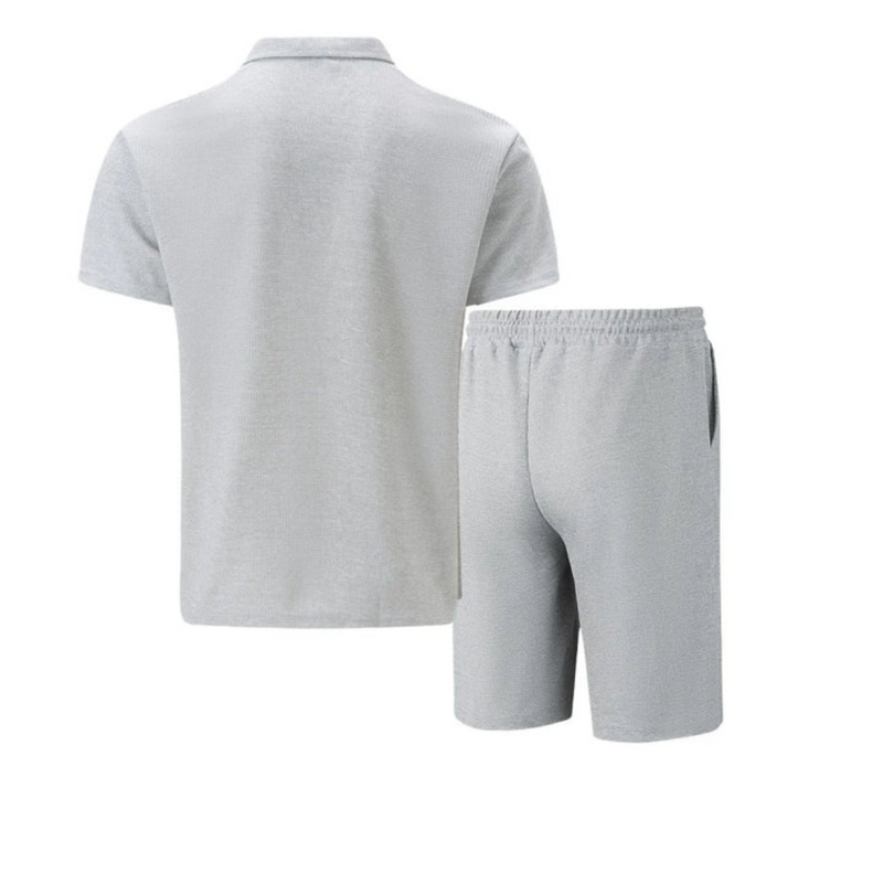 Men's Polo Shirt and Shorts Co-ord Set 8