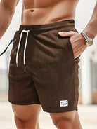 Men’s Quick-Dry Swim Shorts with Drawstring 15