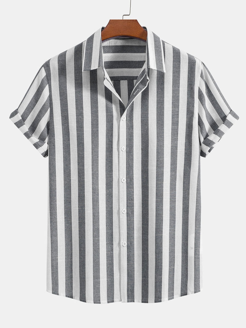 Men's Short Set with Short Sleeve for Versatile Style 4