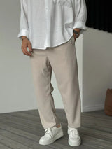 Men's Soft Luxury Trousers for All-Day Comfort 0