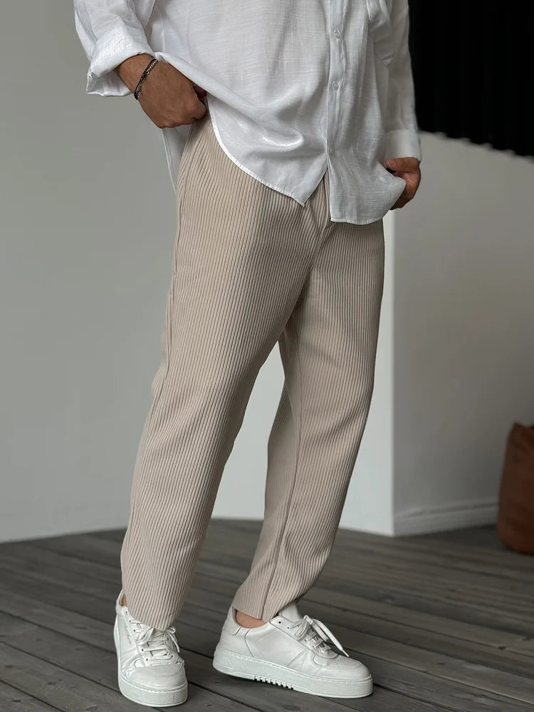 Men's Soft Luxury Trousers for All-Day Comfort 3