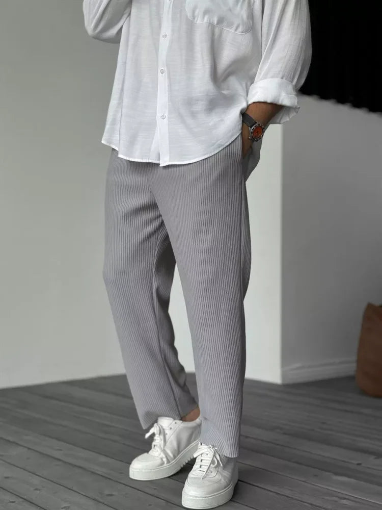 Men's Soft Luxury Trousers for All-Day Comfort 5