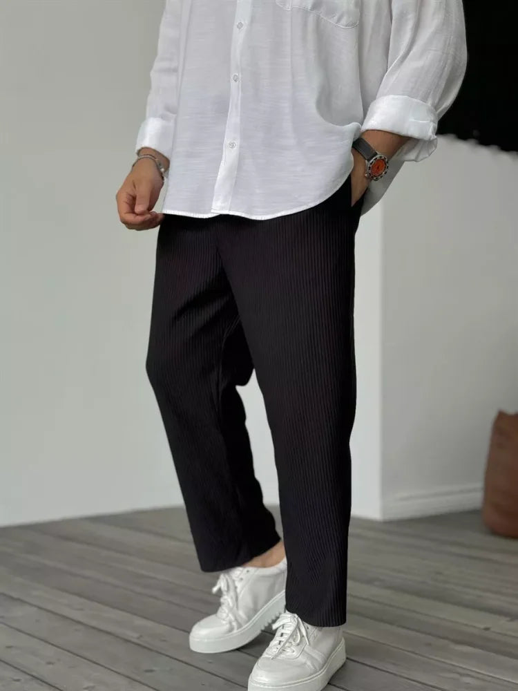 Men's Soft Luxury Trousers for All-Day Comfort 6