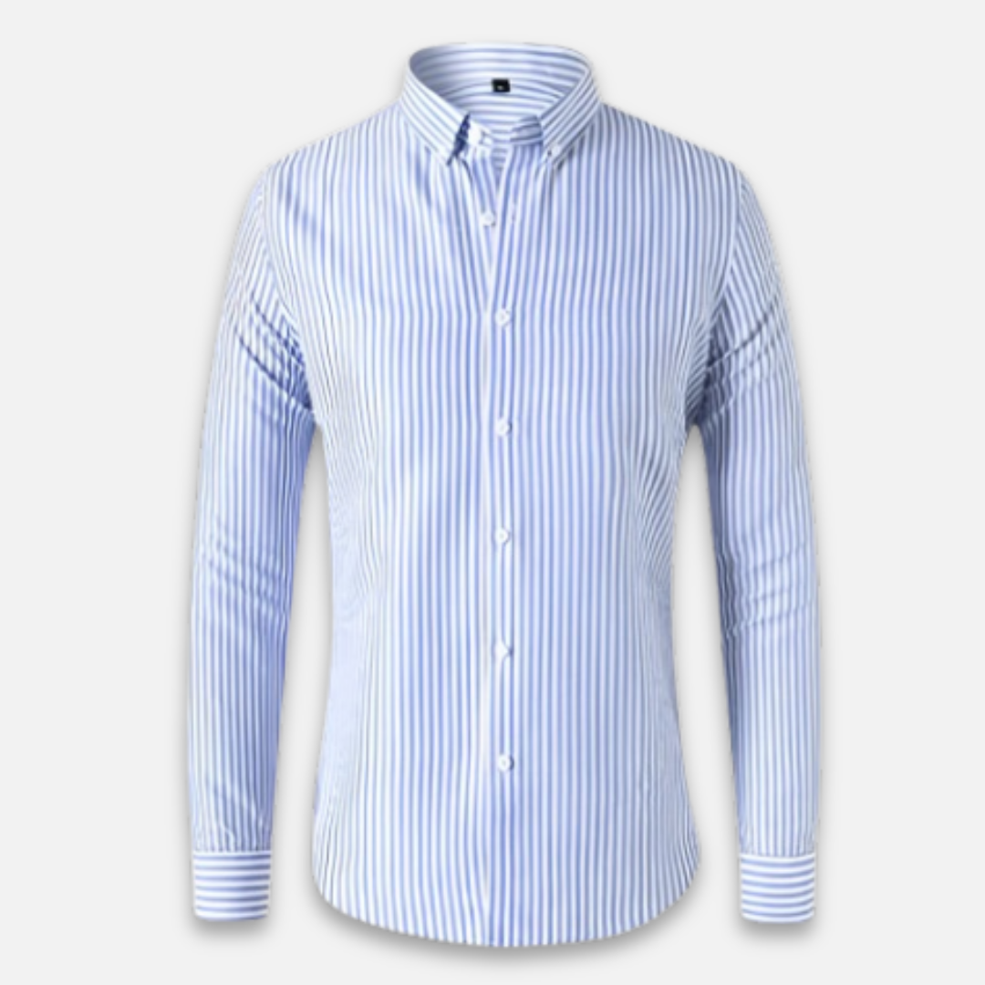 Men's Striped Overshirt for Casual and Semi-Formal Wear 1