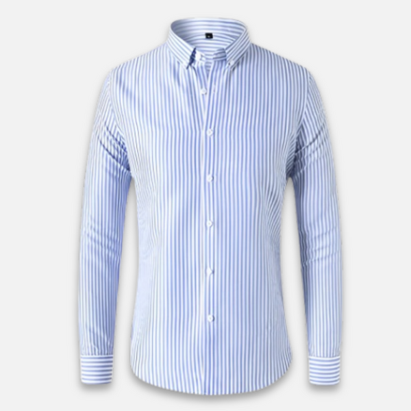 Men's Striped Overshirt for Casual and Semi-Formal Wear 1