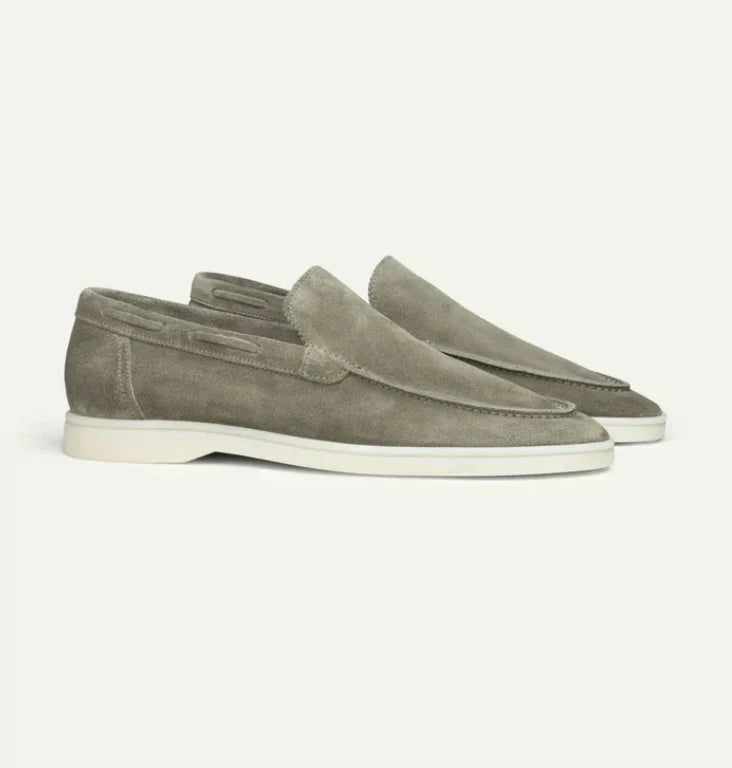 Men's Suede Loafers - Classic Comfort Loafer Shoes 1