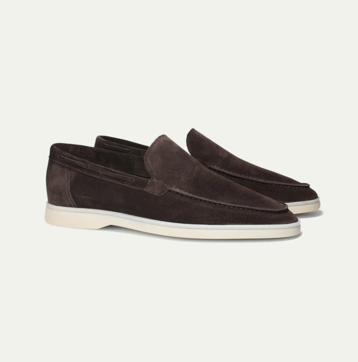 Men's Suede Loafers - Classic Comfort Loafer Shoes 5