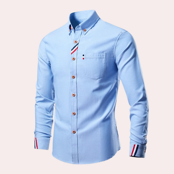 Men's Tailored Fit Casual Shirt for Versatile Style 1