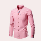 Men's Tailored Fit Casual Shirt for Versatile Style 3