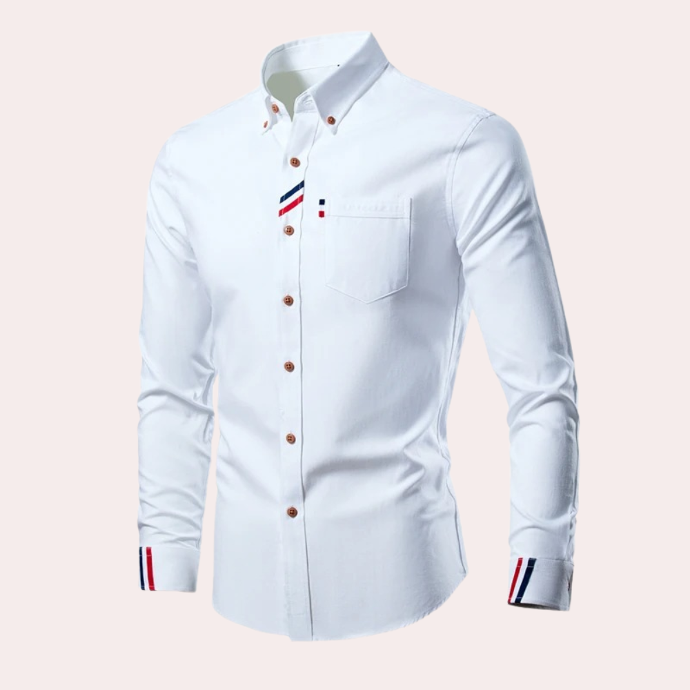 Men's Tailored Fit Casual Shirt for Versatile Style 4
