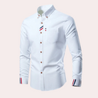 Men's Tailored Fit Casual Shirt for Versatile Style 4