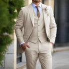 Men's Tailored Suit Set for Weddings and Formal Events 0