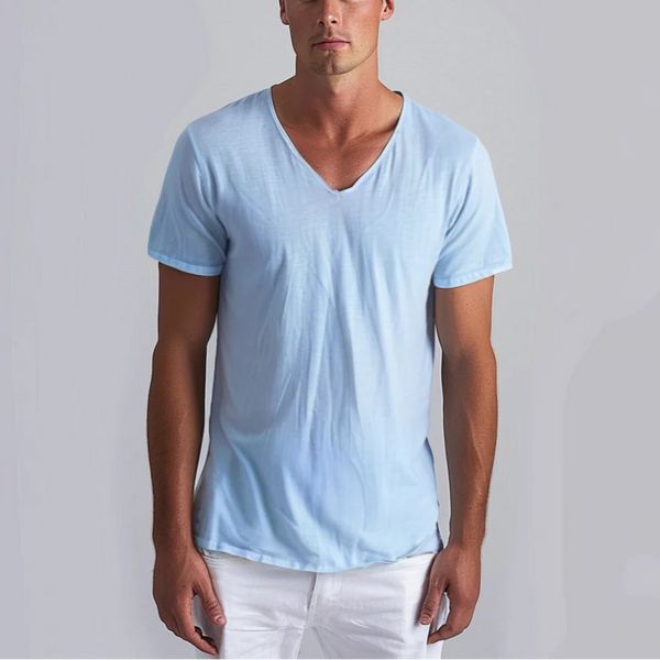 Men's V-Neck T-Shirt for Casual Everyday Wear 1