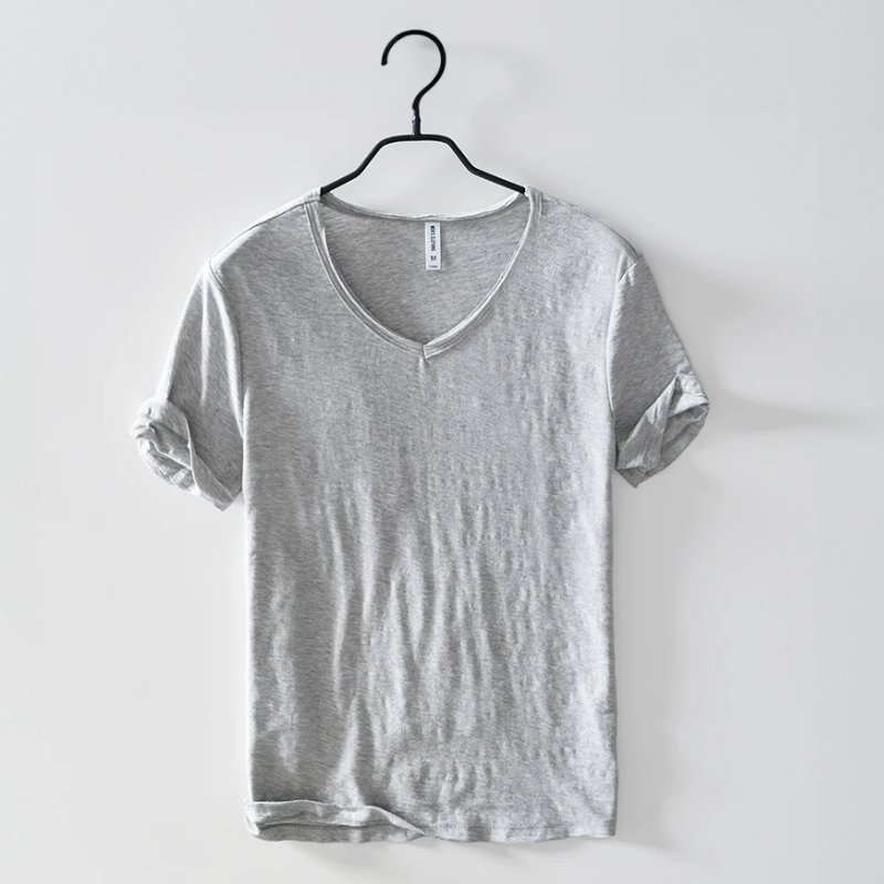 Men's V-Neck T-Shirt for Casual Everyday Wear 2