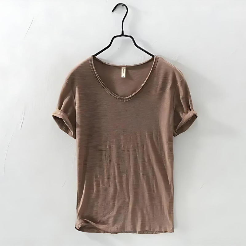 Men's V-Neck T-Shirt for Casual Everyday Wear 9