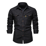 Men's Vintage Denim Shirt