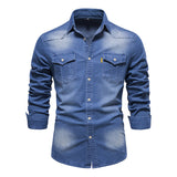 Men's Vintage Denim Shirt