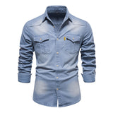 Men's Vintage Denim Shirt