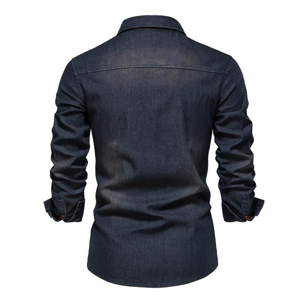 Men's Vintage Denim Shirt