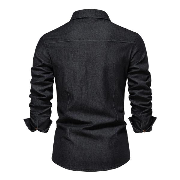 Men's Vintage Denim Shirt