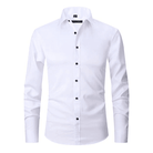 Men's Wrinkle-Free Dress Shirt with Tailored Fit 2