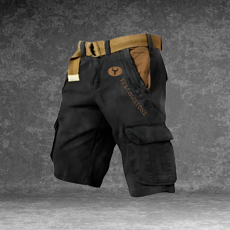 Pantalones cortos cargo para hombre con estilo para la aventura