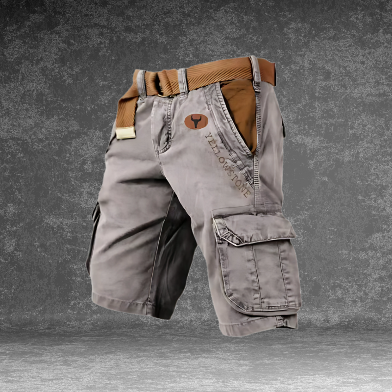 Pantalones cortos cargo para hombre con estilo para la aventura
