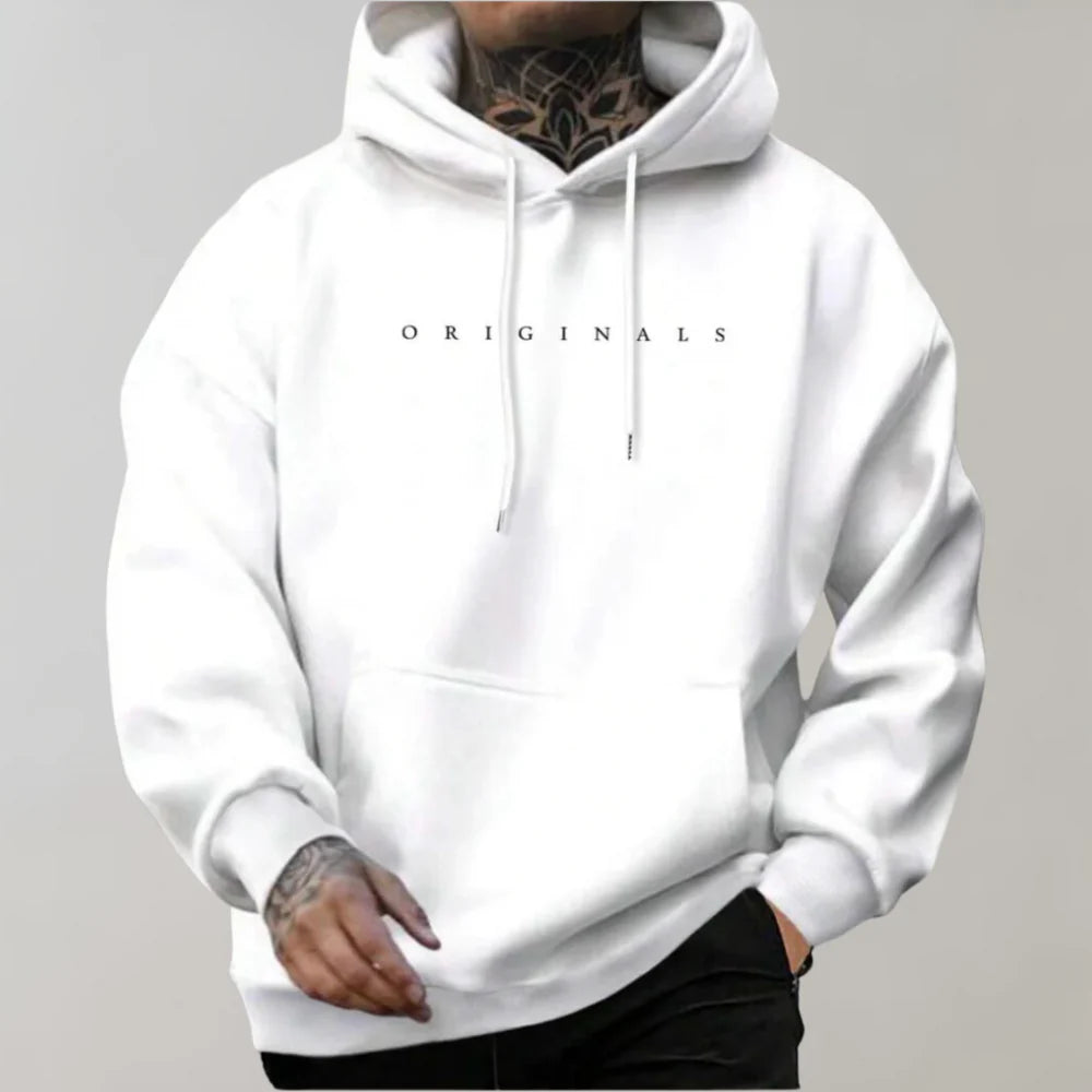 Felpa oversize da uomo alla moda