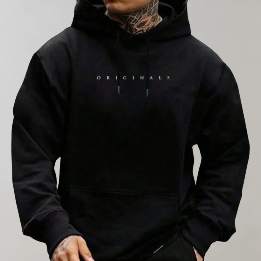 Felpa oversize da uomo alla moda