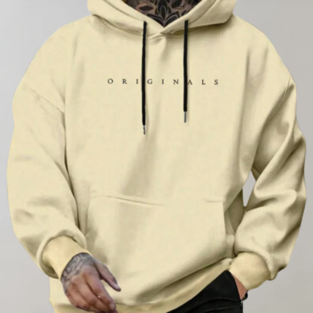 Felpa oversize da uomo alla moda