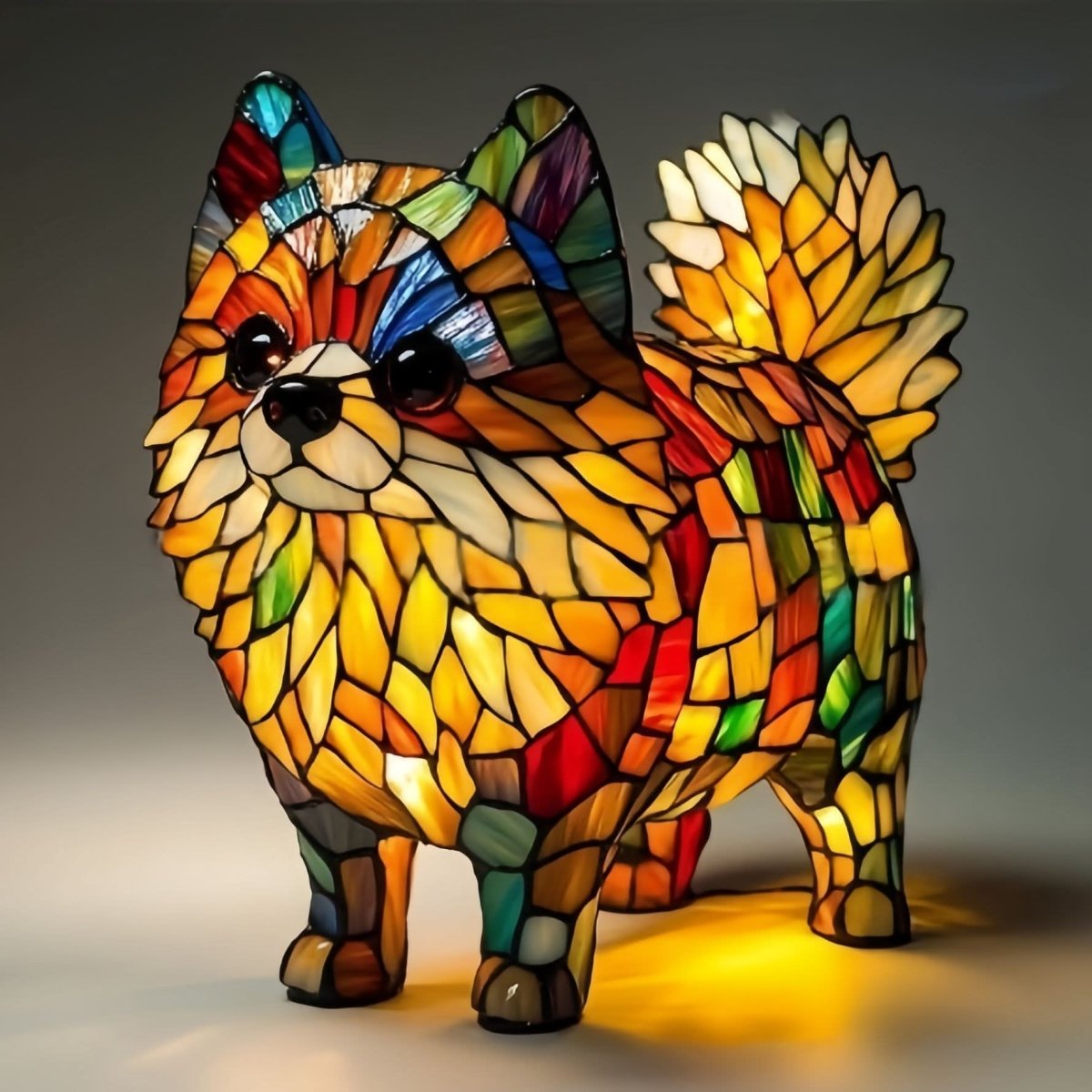 Nachtlampe im Haustier-Design | Warmes Licht | USB-Betrieb mit Schalter | GlowPaws