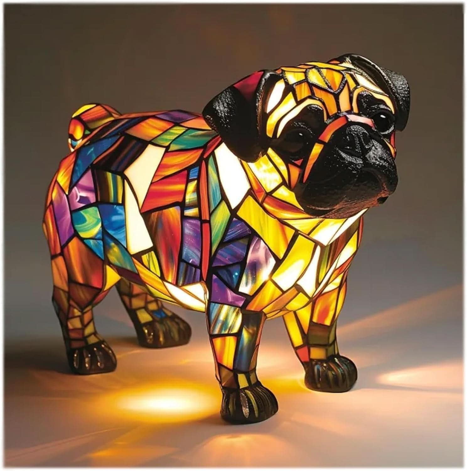 Nachtlampe im Haustier-Design | Warmes Licht | USB-Betrieb mit Schalter | GlowPaws
