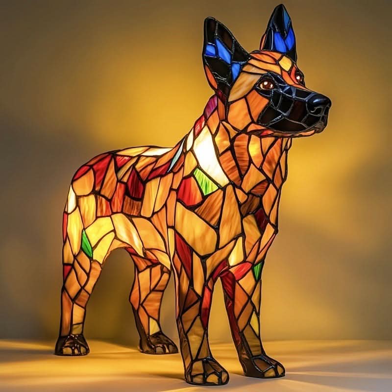 Nachtlampe im Haustier-Design | Warmes Licht | USB-Betrieb mit Schalter | GlowPaws