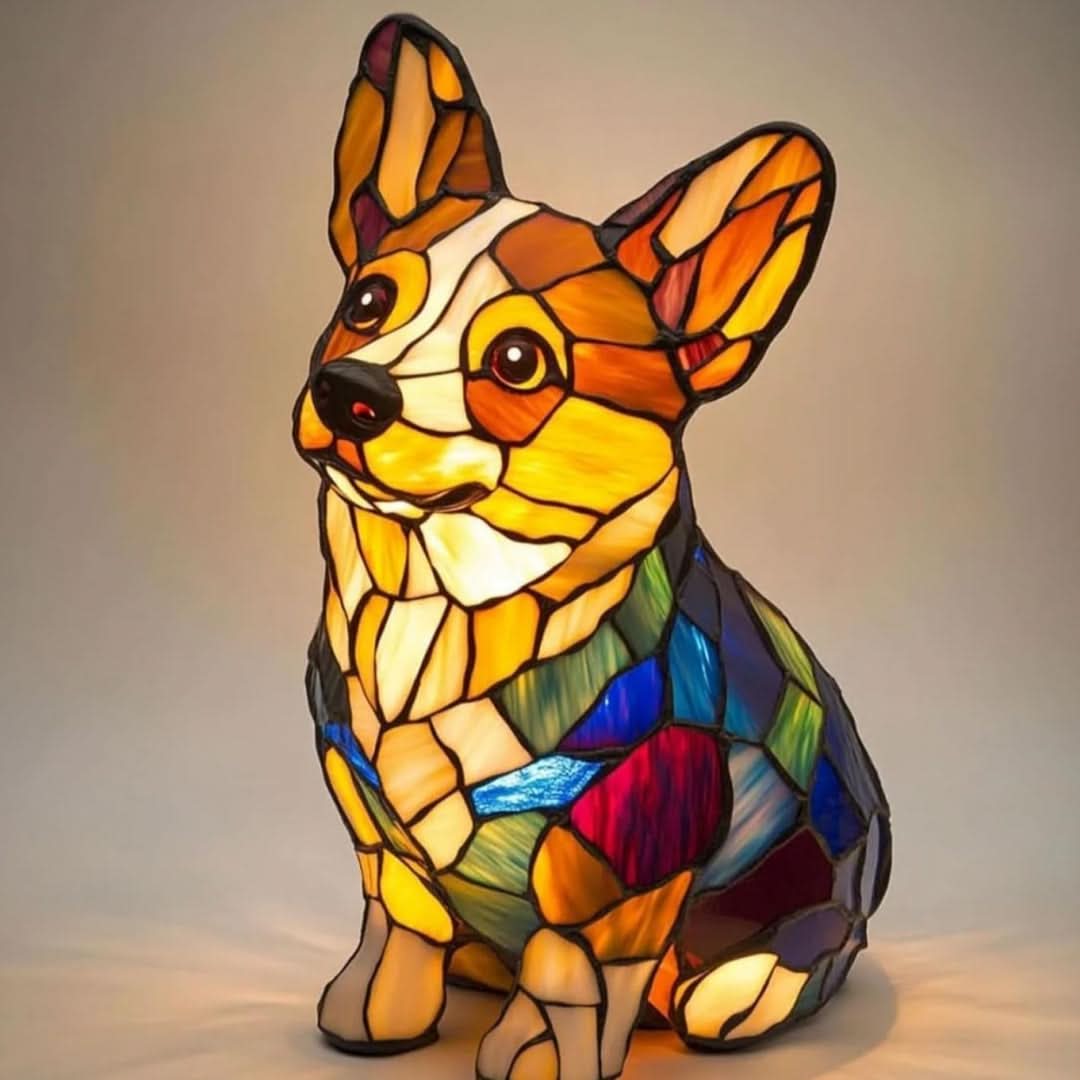 Nachtlampe im Haustier-Design | Warmes Licht | USB-Betrieb mit Schalter | GlowPaws