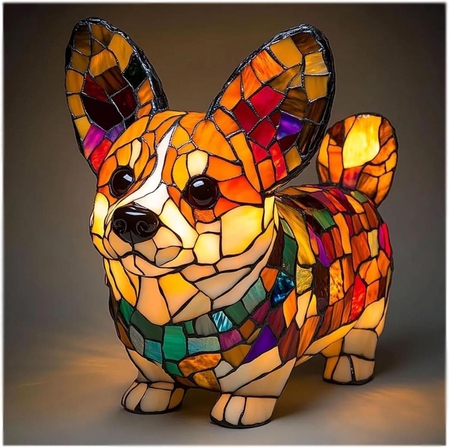 Nachtlampe im Haustier-Design | Warmes Licht | USB-Betrieb mit Schalter | GlowPaws