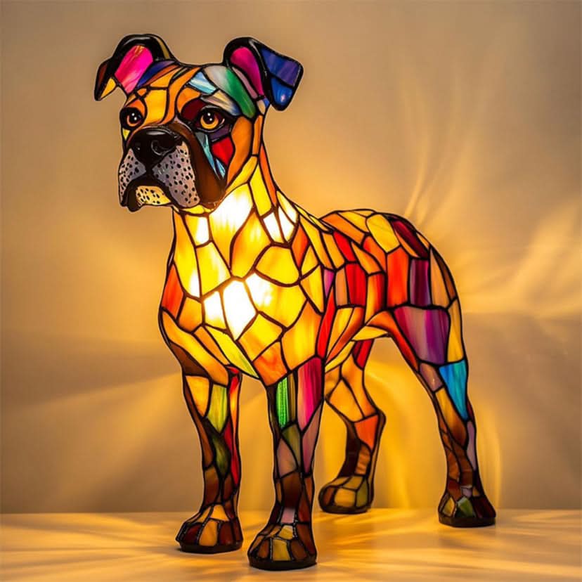 Nachtlampe im Haustier-Design | Warmes Licht | USB-Betrieb mit Schalter | GlowPaws