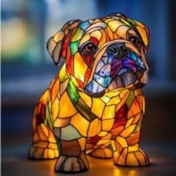 Nachtlampe im Haustier-Design | Warmes Licht | USB-Betrieb mit Schalter | GlowPaws
