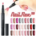 Nagelgel | Präzise Nail Art mit Gel Farbe | Schnell trocknend und langhaltend | NailFlex